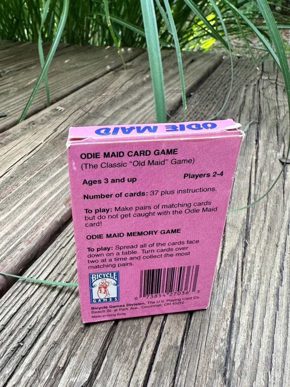 Vintage Garfield Odie Maid Card Game Complete Set of 37 Cards Plus Instructions